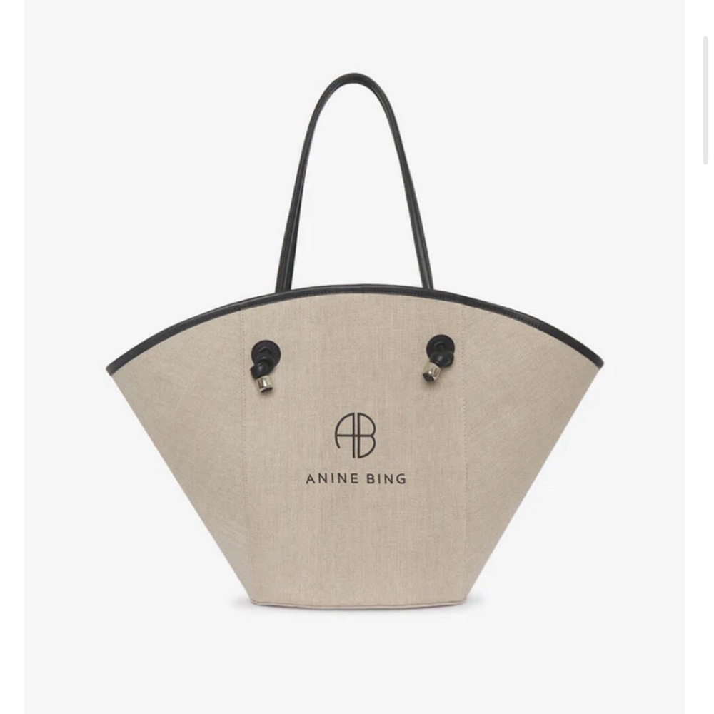 Anine Bing TAYLIN TOTE - NATURAL ONE